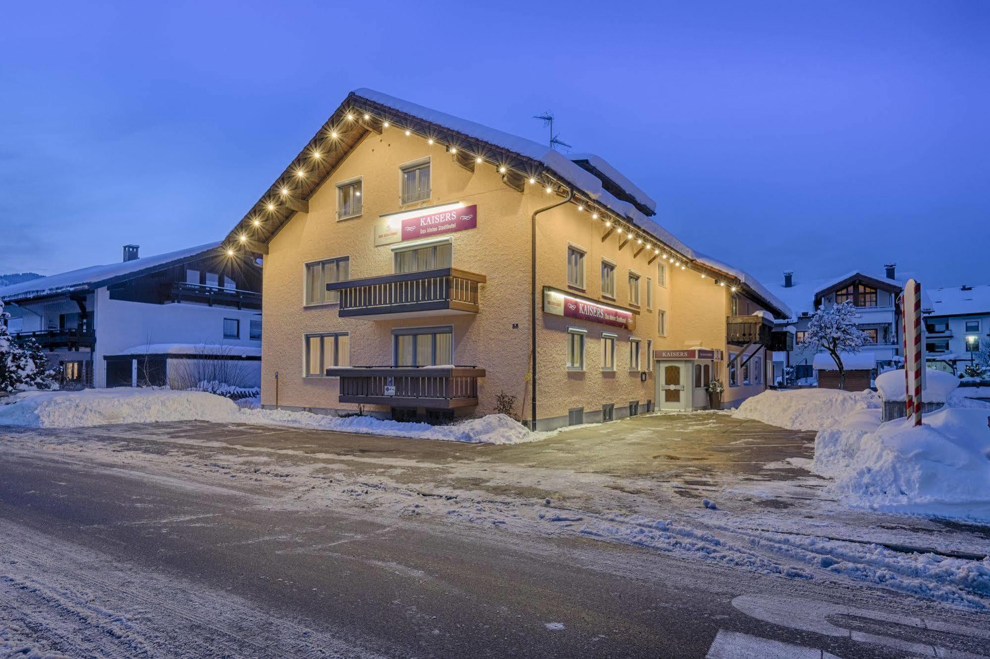Kaisers Das Kleine Stadthotel Sonthofen Eksteriør bilde