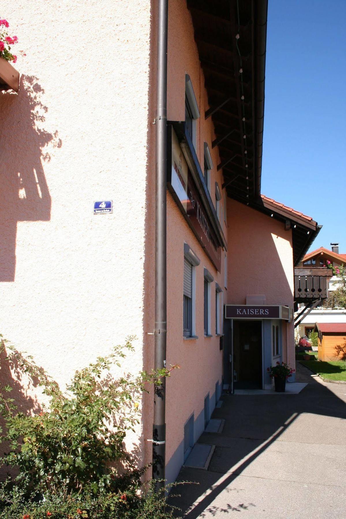 Kaisers Das Kleine Stadthotel Sonthofen Eksteriør bilde